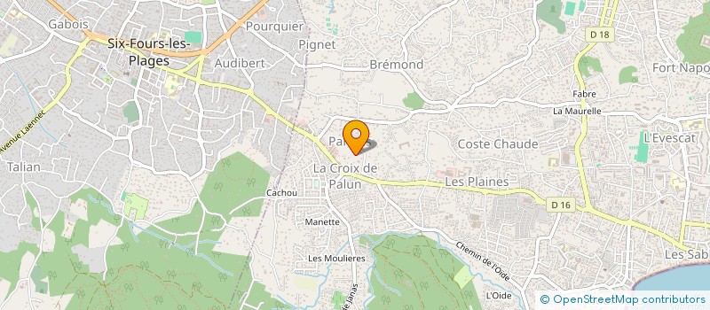 localisation de l'entreprise MONSIEUR STEPHANE PEIGNIER à LA SEYNE-SUR-MER
