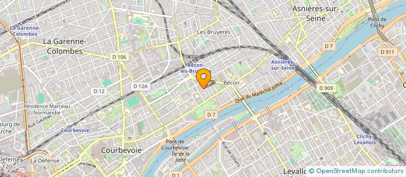 localisation de l'entreprise MONSIEUR STEPHANE PELET à COURBEVOIE