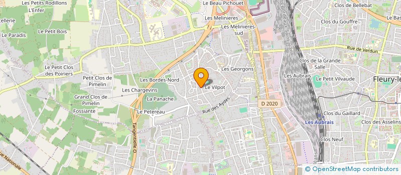 localisation de l'entreprise MONSIEUR STEPHANE PELLE à SARAN