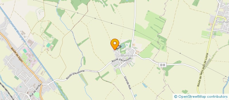 localisation de l'entreprise MONSIEUR STEPHANE PELLETIER  MONTOT