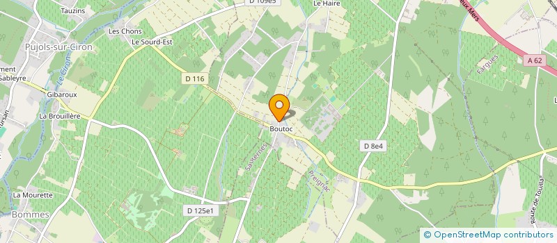 localisation de l'entreprise MONSIEUR STEPHANE PENDANX  PREIGNAC