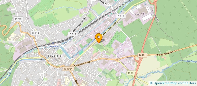 localisation de l'entreprise MONSIEUR STEPHANE PENFORNIS  MONSWILLER