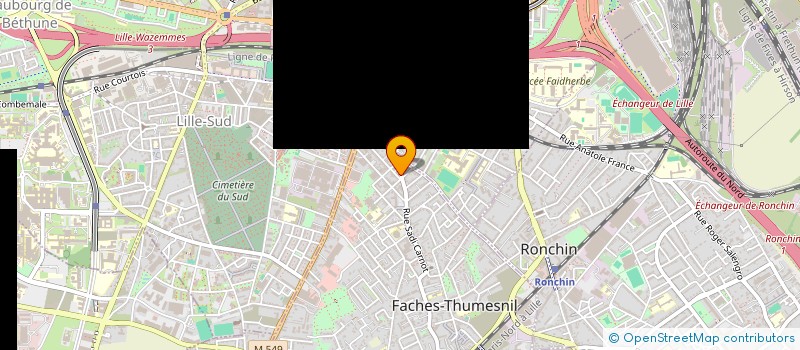 localisation de l'entreprise MONSIEUR STEPHANE PENNING  FACHES-THUMESNIL