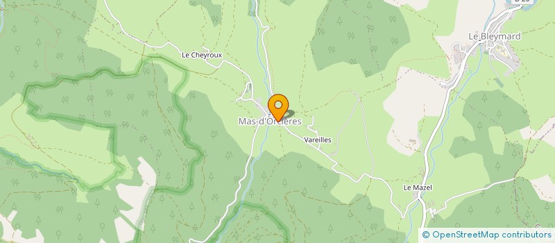 localisation de l'entreprise MONSIEUR STEPHANE PENSATO  MONT LOZERE ET GOULET