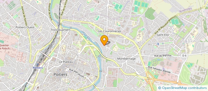 localisation de l'entreprise MONSIEUR STEPHANE PEREIRA  POITIERS