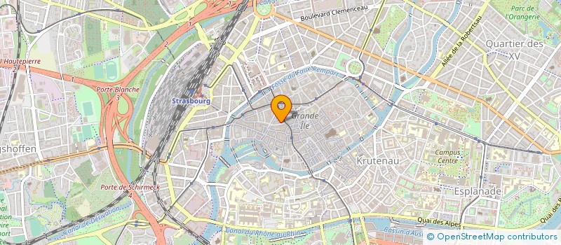 localisation de l'entreprise MONSIEUR STEPHANE PERGER à STRASBOURG