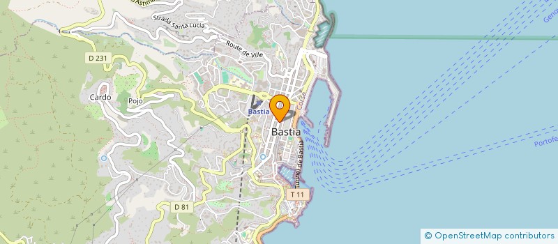localisation de l'entreprise MONSIEUR STEPHANE PERGOLA à BASTIA