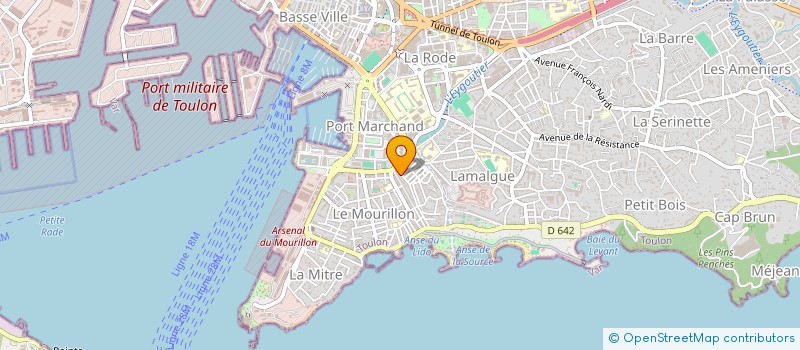 localisation de l'entreprise MONSIEUR STEPHANE PERIAT  TOULON