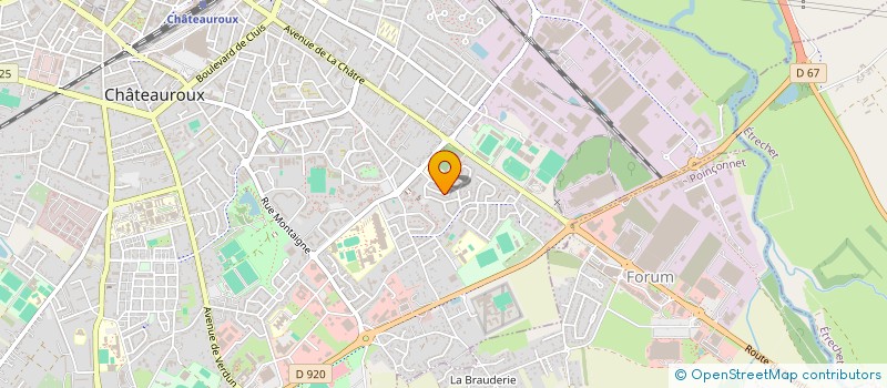 localisation de l'entreprise MONSIEUR STEPHANE PERICAT à CHATEAUROUX
