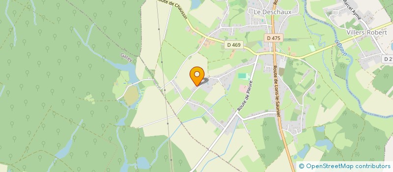 localisation de l'entreprise MONSIEUR STEPHANE PERNIN  LE DESCHAUX