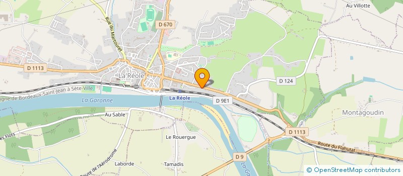 localisation de l'entreprise MONSIEUR STEPHANE PERRETO  LA REOLE