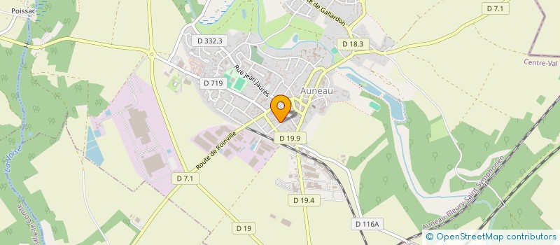 localisation de l'entreprise MONSIEUR STEPHANE PERRIN à AUNEAU-BLEURY-SAINT-SYMPHORIEN