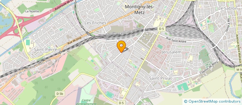 localisation de l'entreprise MONSIEUR STEPHANE PERRIN à MONTIGNY-LES-METZ