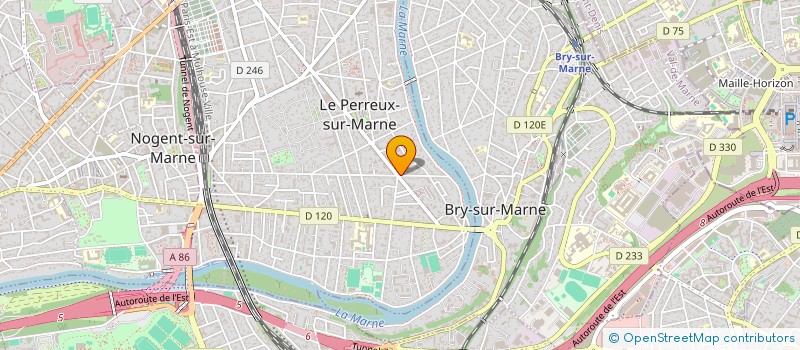 localisation de l'entreprise MONSIEUR STEPHANE PERRON à LE PERREUX-SUR-MARNE
