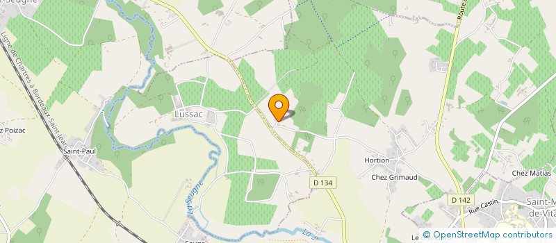 localisation de l'entreprise MONSIEUR STEPHANE PERRONNE  SAINT-GERMAIN-DE-LUSIGNAN