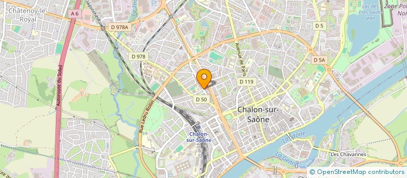 localisation de l'entreprise MONSIEUR STEPHANE PETIOT  CHALON-SUR-SAONE