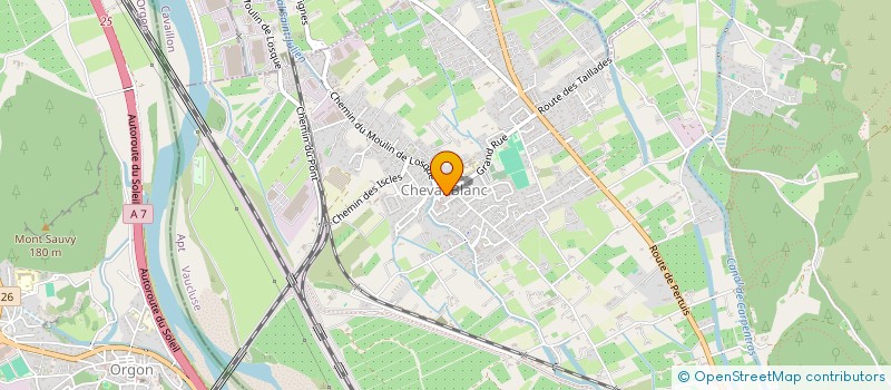 localisation de l'entreprise MONSIEUR STEPHANE PETIT  CHEVAL-BLANC