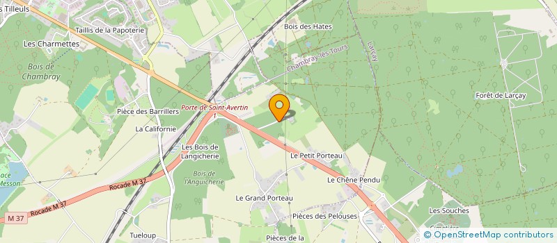 localisation de l'entreprise MONSIEUR STEPHANE PETITPAS  CHAMBRAY-LES-TOURS