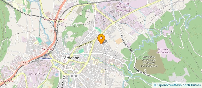 localisation de l'entreprise MONSIEUR STEPHANE PETOTOT à GARDANNE