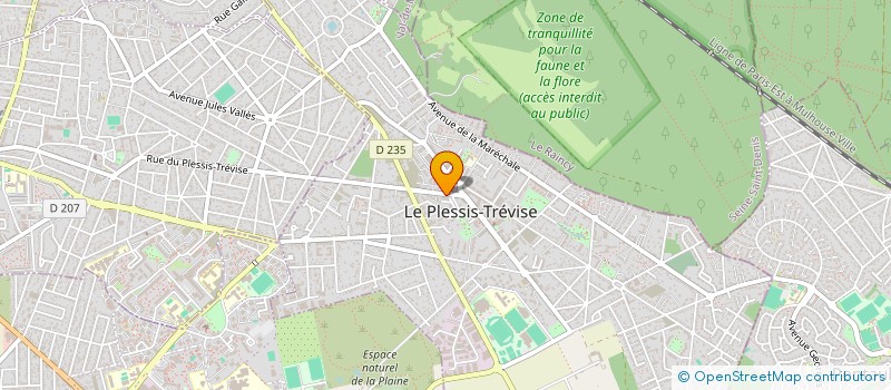 localisation de l'entreprise MONSIEUR STEPHANE PETROVSKI à LE PLESSIS-TREVISE