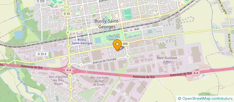 localisation de l'entreprise MONSIEUR STEPHANE PHAM  BUSSY-SAINT-GEORGES