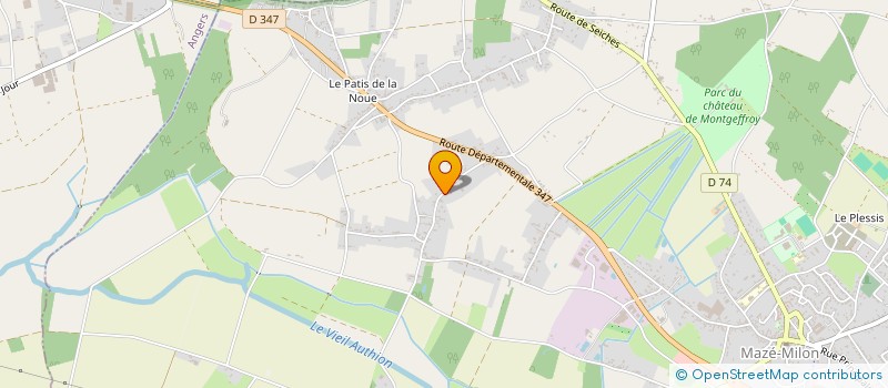 localisation de l'entreprise MONSIEUR STEPHANE PHAM à MAZE-MILON