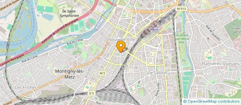 localisation de l'entreprise MONSIEUR STEPHANE PIAZZON  METZ