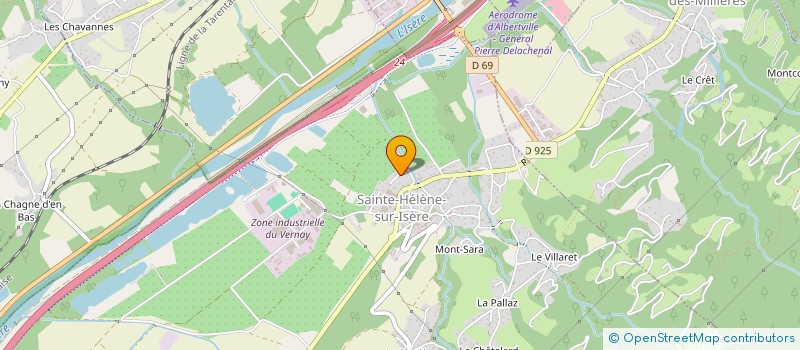 localisation de l'entreprise MONSIEUR STEPHANE PICCAMIGLIO à SAINTE-HELENE-SUR-ISERE
