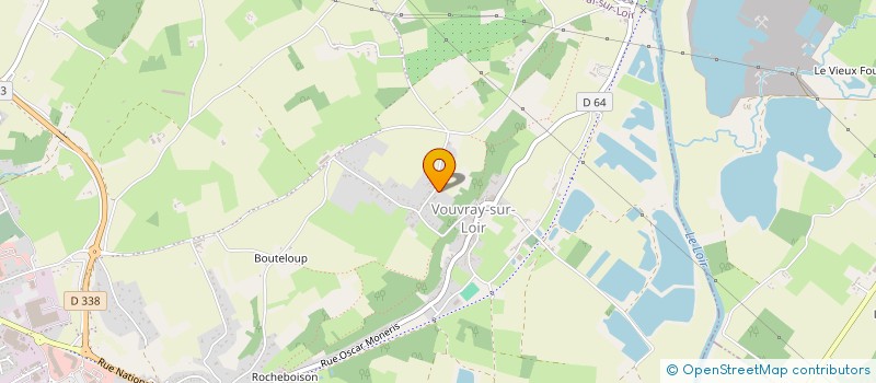 localisation de l'entreprise MONSIEUR STEPHANE PICHON  MONTVAL-SUR-LOIR