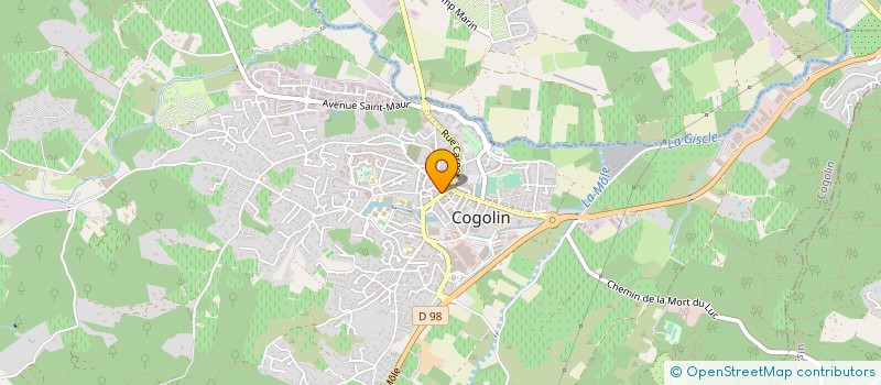 localisation de l'entreprise MONSIEUR STEPHANE PIEGTS  COGOLIN