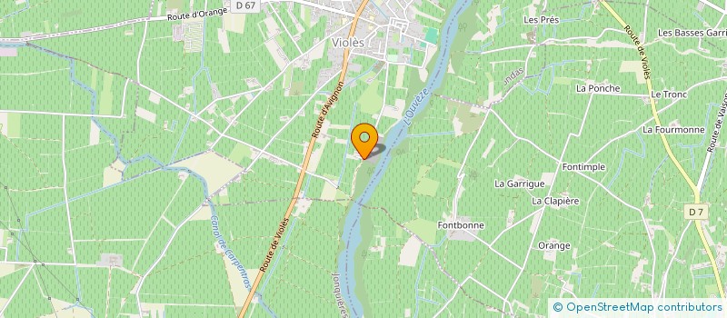 localisation de l'entreprise MONSIEUR STEPHANE PIELTANT  VIOLES