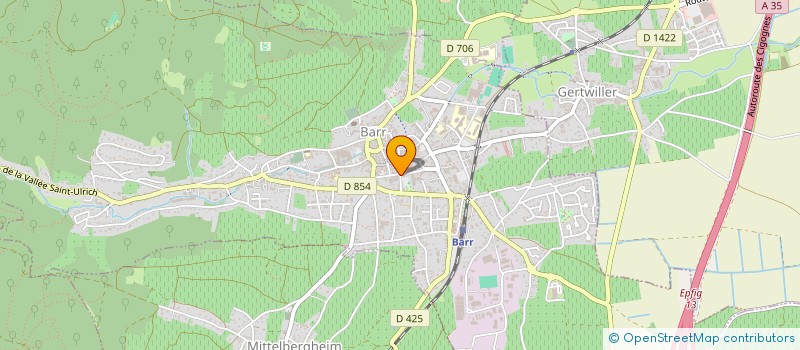 localisation de l'entreprise MONSIEUR STEPHANE PIETRZYKOWSKI  BARR