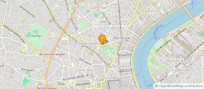 localisation de l'entreprise MONSIEUR STEPHANE PILLON à BORDEAUX