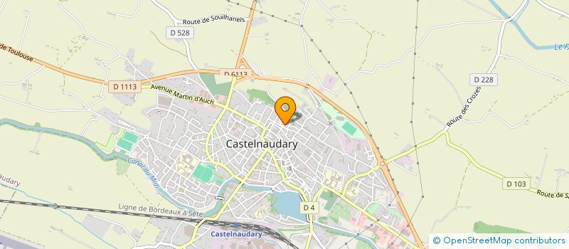 localisation de l'entreprise MONSIEUR STEPHANE PILMANN  CASTELNAUDARY