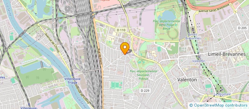 localisation de l'entreprise MONSIEUR STEPHANE PILTE  VILLENEUVE-SAINT-GEORGES