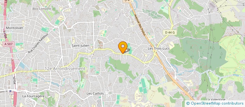 localisation de l'entreprise MONSIEUR STEPHANE PINOS à MARSEILLE