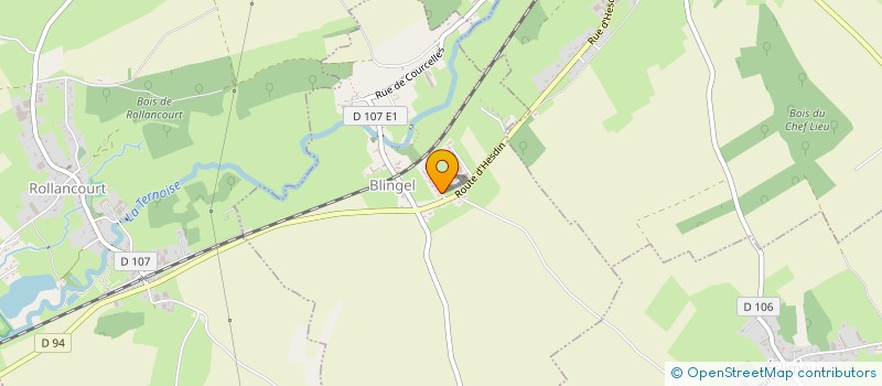 localisation de l'entreprise MONSIEUR STEPHANE PINOT  BLINGEL