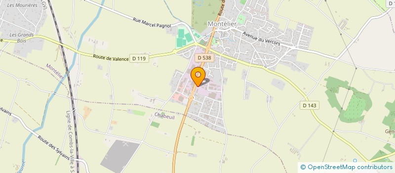 localisation de l'entreprise MONSIEUR STEPHANE PIOT  MONTELIER