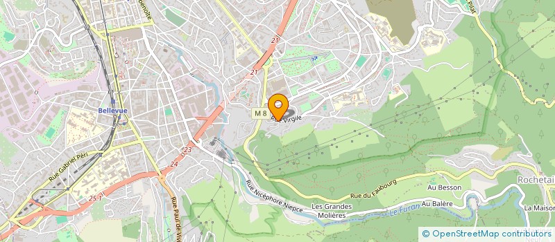 localisation de l'entreprise MONSIEUR STEPHANE PIPER  SAINT-ETIENNE