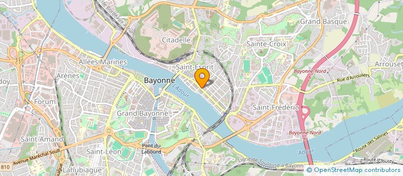 localisation de l'entreprise MONSIEUR STEPHANE PIQUEMAL  SAUBION