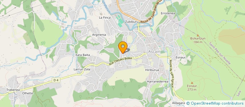 localisation de l'entreprise MONSIEUR STEPHANE PIREL  SAINT-PEE-SUR-NIVELLE