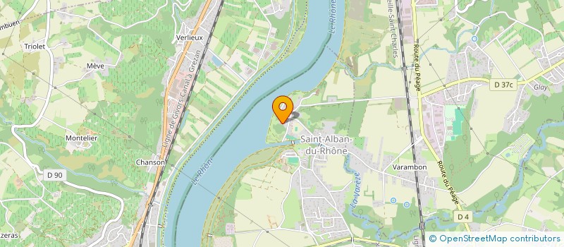 localisation de l'entreprise MONSIEUR STEPHANE PLASSON  SAINT-ALBAN-DU-RHONE