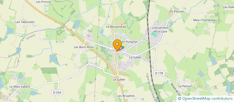 localisation de l'entreprise MONSIEUR STEPHANE POEY  SIMARD