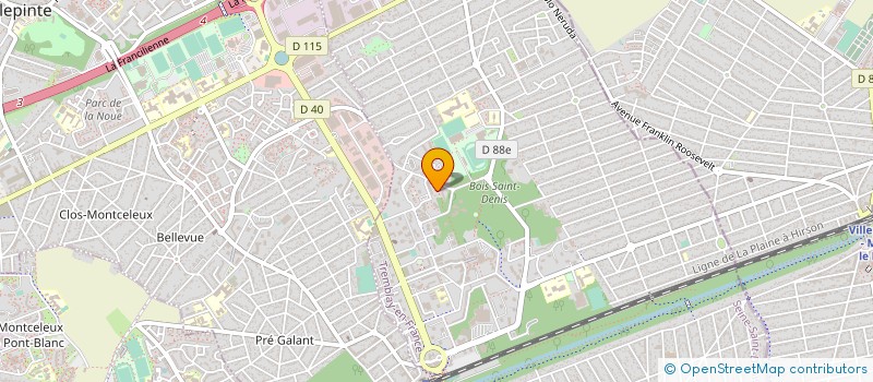 localisation de l'entreprise MONSIEUR STEPHANE POGGI  VILLENEUVE-LA-GARENNE