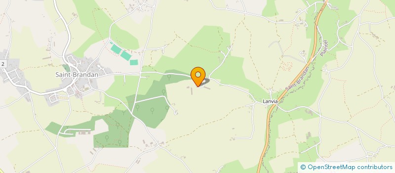 localisation de l'entreprise MONSIEUR STEPHANE POILPOT  SAINT-BRANDAN