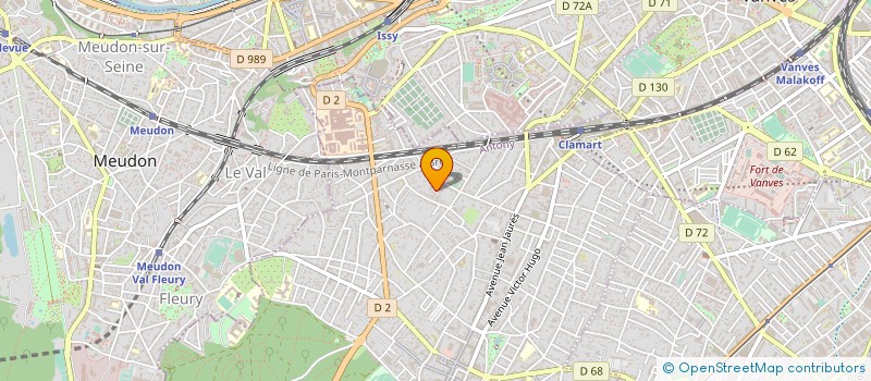 localisation de l'entreprise MONSIEUR STEPHANE POINTEAUX  CLAMART