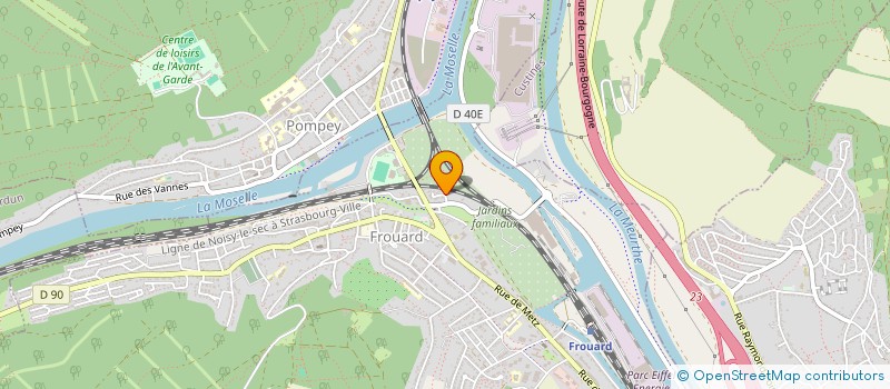 localisation de l'entreprise MONSIEUR STEPHANE POIX  EULMONT