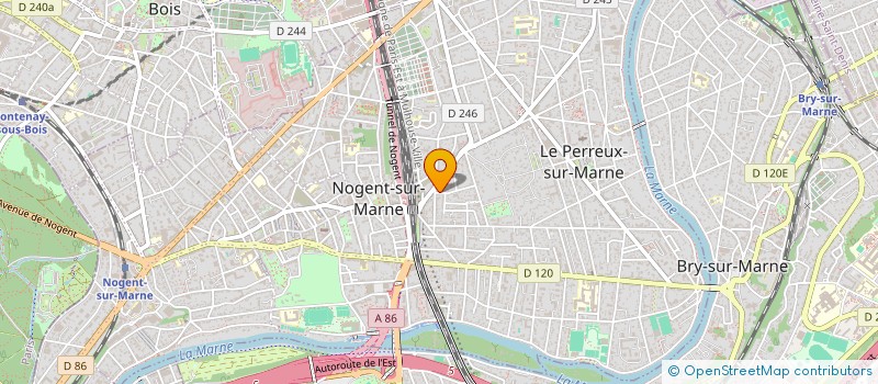 localisation de l'entreprise MONSIEUR STEPHANE POLI à LE PERREUX-SUR-MARNE