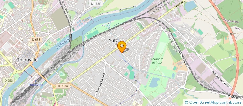 localisation de l'entreprise MONSIEUR STEPHANE POLINSKY  YUTZ