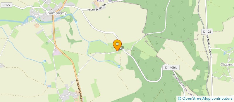 localisation de l'entreprise MONSIEUR STEPHANE POLOWY  CHAMPLEMY